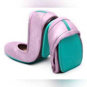 tieks patent ballet flat shoes